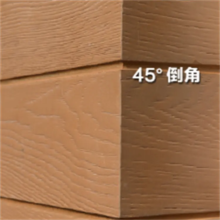 Classic Brown Color Faux Wood Grain Look soft Ceramic Tile for outdoor
