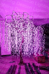 3.5m yüksek rgb renk değiştiren <span class=keywords><strong>led</strong></span> salkım söğüt ağacı - Product Image 5