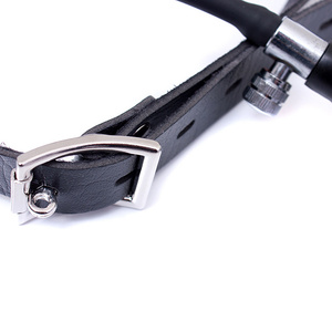 Bouchon buccal fantaisie en caoutchouc latex, ball gag gonflable, bouchon buccal réglable avec ceintures verrouillables, jeux pour adultes pour couples - Product Image 6