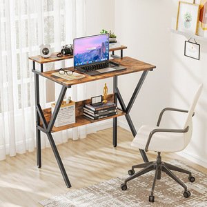 Moderno semplice scrivania in legno per l'home Office estensibile con lo stile del pannello per uso camera da letto commercio estero all'ingrosso - Product Image 4