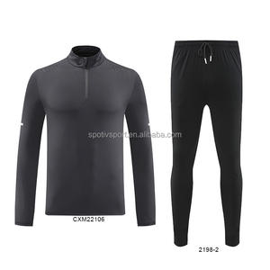 स्टॉक तंग अनुकूलन योग्य ट्रैकसूट आउटडोर चलने वाले पुरुषों के ट्रैकसूट प्रशिक्षण पुरुषों के लिए जॉगिंग ट्रैकसूट पहनते हैं - Product Image 2