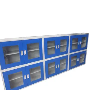 Okul laboratuvar mobilyası laboratuar tezgahı duvar dolabı duvara monte dolap rengi seçilebilir, çelik malzeme, fabrika kaynağı
