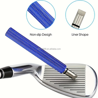 Nettoyeur de clubs de golf le plus vendu par le fabricant, idéal pour le nettoyage des rainures, outil de raclage des fentes de la tête des fers, accessoires de golf
