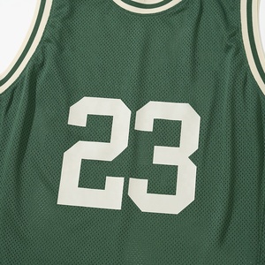 Personalized Your Team Logo Design Mesh Basketball Jersey Sleeveless 100% Polyester Basketball Uniform High Quality - Product Image 4
