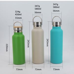 Outdoor Double Wall Stainless Steel Vacuum Insulated <b>Cup</b> American Style Large Mouth Cycling Sports Water Bottle Large Capacity - Product Image 2