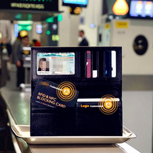 بطاقة أعمال مخصصة من البلاستيك PVC مضادة للسرقة وحاجبة لترددات RFID 13.56 ميجاهرتز، بطاقة عضوية صغيرة، بطاقة ائتمان مصرفية للدفع - Product Image 3