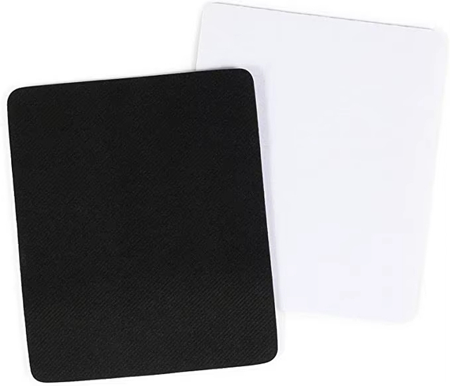Customizable White Rubber Mouse Pad Radiation Protection Cartoon Design Waterproof Non-slip Desk Mat for Sublimation Print