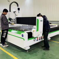 Routeur CNC ANBEN ATC 3 axes contrôlé par PLC, machine à bois à broche unique pour la fabrication de portes