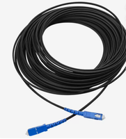 Fiber Optic Cable GYXTW 6.0mm 1Core 2core 4core G652D SM Patch Cord With SC/LC APC UPC Connector 50m 100m 150m 200m 250m 300m