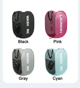 Cestas Plegables, Cesta Plegable Tipo Panal de Abeja, Bolsas de Malla para Ropa Sucia - Product Image 2