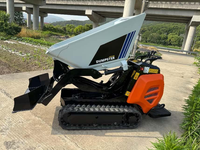 Antspower 2026 OEM 600kg Kapazität Mini-Lader, Dieselmotor, Kleiner Raupenkipper, Kompakte Größe
