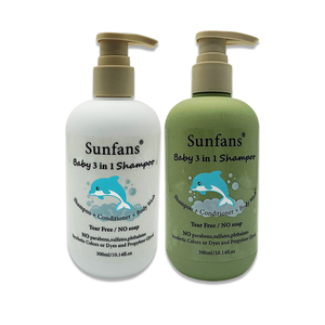 Soin Lavant pour Bébé Trois en Un Sans Savon Doux Nourrissant Formule Non Irritante Aloe Vera Autres Produits Biologiques <span class=keywords><strong>Shampooing</strong></span> pour Enfants - Product Image 2