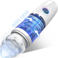 Nouveaux masturbateurs automatiques pour hommes, jouet sexuel masculin, vibrateur, masseur, vibrateur pour fellation, retardateur d'éjaculation, jouets sexuels pour adultes pour hommes