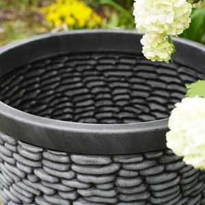 Macetas Modernas Circulares, Cónicas y Rectangulares Grandes para Plantas y Flores, para Jardines Residenciales y Decoración Exterior - Product Image 3