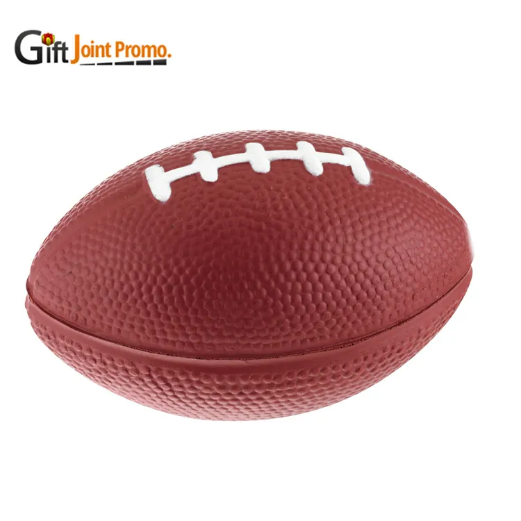 Ballon de Football Anti-Stress en PU, personnalisé, pour Football américain, avec LOGO, vente en gros,