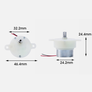 <span class=keywords><strong>Motor</strong></span> CC sin Escobillas HY de 3V <span class=keywords><strong>12V</strong></span> 2 RPM 130, Mini <span class=keywords><strong>Motor</strong></span> Micro JS30 de 0.05W 0.1Nm con Soporte de Pie para Electrodomésticos - Product Image 2