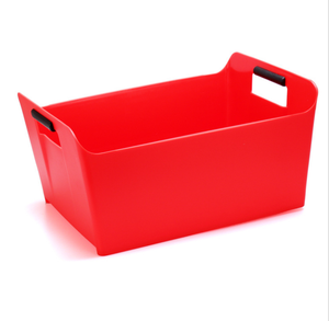 Balde de gelo de plástico portátil multicolorido com logotipo personalizado de fábrica de alta qualidade para bar - Product Image 3