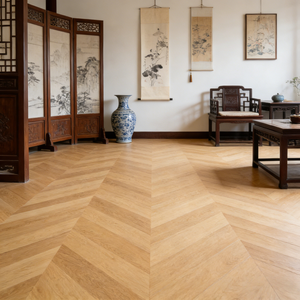 <span class=keywords><strong>พื้น</strong></span>ไม้ <span class=keywords><strong>SPC</strong></span> ลายก้างปลา/เชฟรอน/เฮอร์ริงโบน สีโอ๊คธรรมชาติ แบบคลิ๊กล็อค - Product Image 5