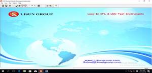 เครื่องวัดแสงแบบโกนิโอโฟโตมิเตอร์รุ่น LSG-1800A ราคาประหยัด พร้อมที่หนีบไฟอเนกประสงค์สองชุดสำหรับทดสอบแสงหลากหลายประเภท - Product Image 2