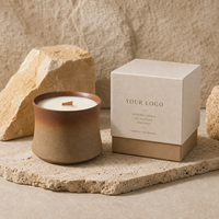 Bougie parfumée d'aromathérapie haut de gamme pour la maison, la chambre à coucher, parfum d'intérieur longue durée, avec boîte cadeau
