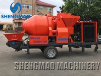 Fabulosa Bomba Mezcladora de Concreto con Motor Diésel JBS40R, Bomba Hidráulica con Precio de Fábrica en China