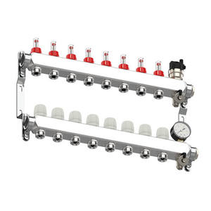 Nuova versione in acciaio inossidabile di alta qualità per il <span class=keywords><strong>riscaldamento</strong></span> del collettore dei <span class=keywords><strong>collettori</strong></span> del <span class=keywords><strong>pavimento</strong></span> dell'acqua della pompa - Product Image 4