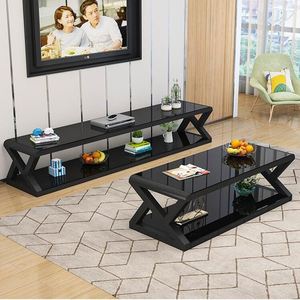 YQFOREVER <span class=keywords><strong>meuble</strong></span> <span class=keywords><strong>TV</strong></span> minimaliste moderne, <span class=keywords><strong>meuble</strong></span> d'exposition en verre créatif multifonctionnel - Product Image 5
