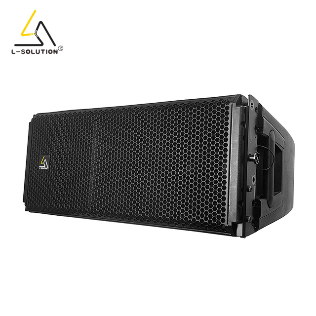 L-solution H30 Dual 10 Inch 4-Channel 2 Way Active Line Array Speakers Professional Audio Powered Sound System 2200W