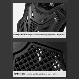Motorcycle Armor Chest Vest for Cross-Country Riding Protective Rally Rider Gear with <strong>Back</strong> Support - Product Image 5