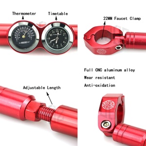 Baromètre universel étanche pour Honda BMW DUCATI <span class=keywords><strong>Triumph</strong></span> Aprilia - Product Image 2