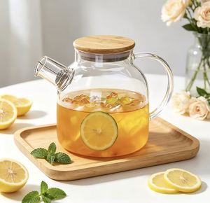Fournisseur de couvercles en bambou naturel avec joint en silicone réutilisables pour bocaux en verre, bocaux Mason et contenants de stockage alimentaire - Product Image 4