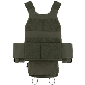Gilet tactique monté sur harnais, équipement d'entraînement d'élite en nylon à libération rapide, personnalisé en usine, certifié ISO9001, pour hommes, avec poche latérale - Product Image 6