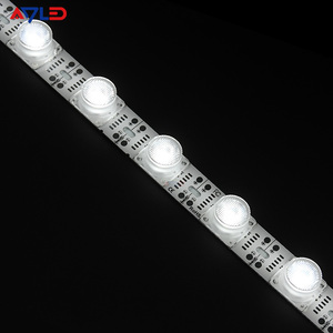 18leds/m Side Lighting LED Strip with 45*15 Degree Lens Non-waterproof DC24V for Backlit Film Advertising Board Lightbox - Product Image 4