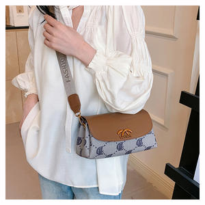 Bolsos cuadrados pequeños simples Retro para mujer, bolsos cruzados duraderos para oficina para mujer, bolso de hombro informal de lujo para mujer - Product Image 5