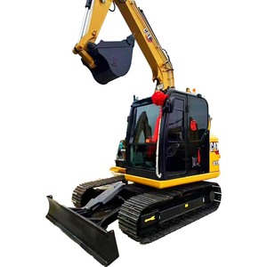 Excavatrices Caterpillar 307 d'occasion à haute efficacité avec attache rapide, brise-roche et accessoire de pouce, 7T, pour l'exploitation minière - Product Image 1