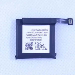 Batería Original de Alta Calidad Li3905T44P8h292753 445mAh para Relojes Inteligentes <span class=keywords><strong>ZTE</strong></span> - Product Image 1