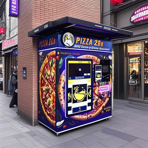 ตู้ขายพิซซ่าขนาดเล็กกลางแจ้งระบบอัตโนมัติเต็มรูปแบบตู้แช่เย็น - Product Image 1