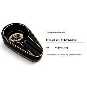 Sigaarasbak voor keramiek Creatieve enkele asbak Rookaccessoires China Model TM610418481844 - Product Image 6