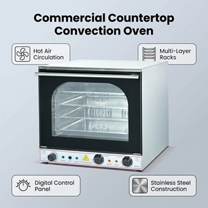 Forno a Convezione Elettrico Commerciale 68L a 4 Ripiani in Acciaio Inox, Forno ad Aria Calda per Torte e Pane, Produttore con 20 Anni di Esperienza - Product Image 3