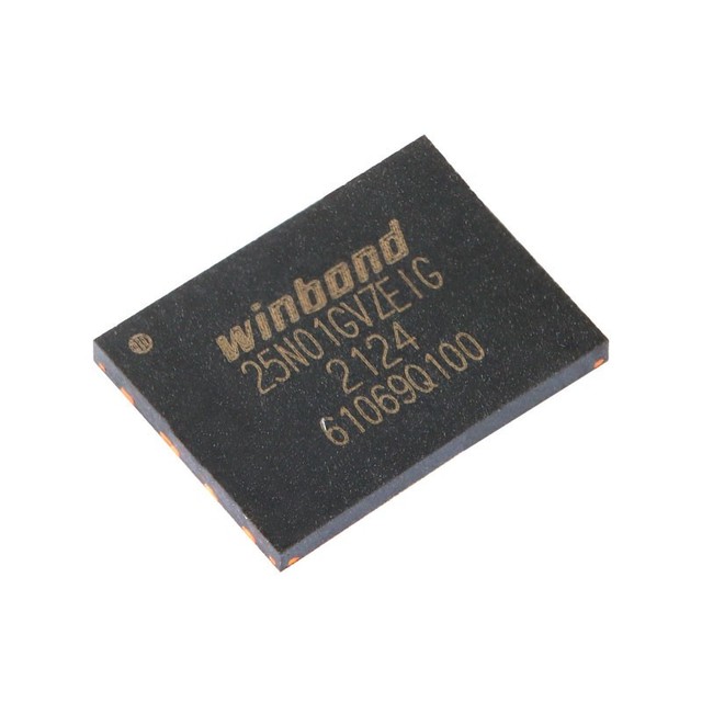 New Original W25N01GVZEIG WSON-8 3V 1Gb Serial NAND Flash Memory IC Chip
