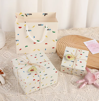 Boîte d'emballage de cosmétiques personnalisée avec logo, motif à pois, pour cadeaux, maquillage, parfum, recyclable, haut de gamme, mignonne, taille moyenne
