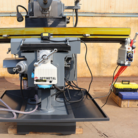 Fraiseuse manuelle automatique M5W M6W M5HW M6HW 220V à petite tourelle Perçage vertical universel Fraiseuse CNC