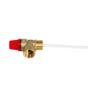 Válvula de Alivio de Presión y Temperatura de Latón de Alta Calidad de 1/2 Pulgada para Calentador de Agua, con 1 Año de Garantía, Marca OEM