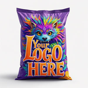 Mylar <strong>Bags</strong> Smell Proof Snack <strong>Bag</strong> Fish and <strong>Chips</strong> Packaging Grocery <strong>Bag</strong> with logo - Product Image 6