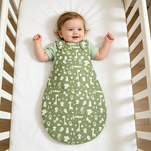 Sac de couchage Hongbo pour bébé de 12 mois, sac de couchage pour bébé, tissu en bambou PLA personnalisé CPC Oeko <span class=keywords><strong>Tex</strong></span>, sacs de couchage pour bébé 100% coton pour nouveau-né - Product Image 4