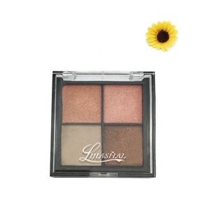 4 couleurs Palette de Fard À Paupières 16 Heure Hautement Pigmentée Miroitement Ombre À Paupières - Product Image 1