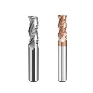DZ Solid <strong>Carbide</strong> 4-Flute Rough Thread <strong>End</strong> <strong>Mill</strong> for Metal Aluminium Customizable OEM Option - Product Image 3