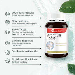 Cápsulas de Extractos Vegetales con Estroncio de Marca Privada, 60 Cápsulas, Apoyo para la Curación de una Fractura Ósea, Cápsulas de Estroncio Boost - Product Image 3