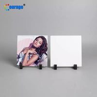 Carreaux de céramique carrés de Sublimation de 15x15cm, carreaux imprimés personnalisés
