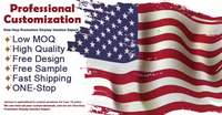 Drapeau en polyester personnalisé 2024 pour la campagne électorale présidentielle américaine « Prendre la France à l'école » avec impression par sublimation pour la promotion électorale
